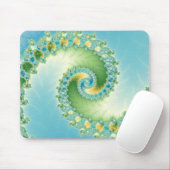 Fiddlehead - Fraktal Art Mousepad (Mit Mouse)