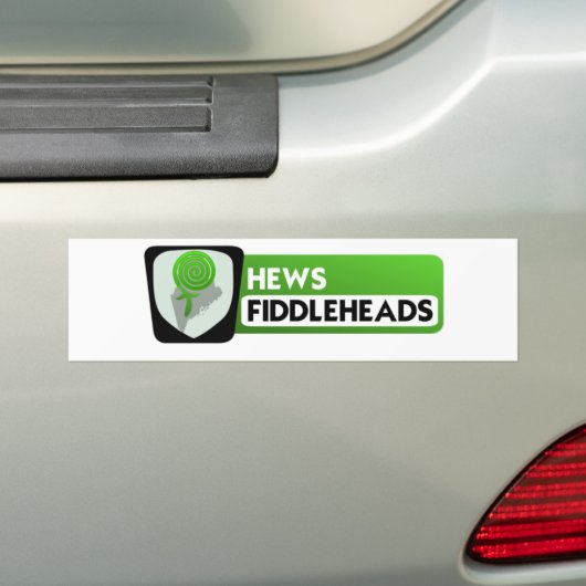 Fiddlehead-Logo größer Autoaufkleber (Auf Auto)