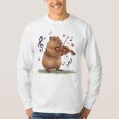 fiddler capybara T-Shirt (Vorderseite)