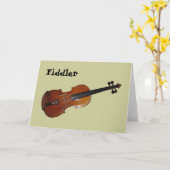 Fiddler Karte (Gelbe Blume)