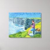 Fiddler O' Moher Leinwanddruck (Vorderseite)