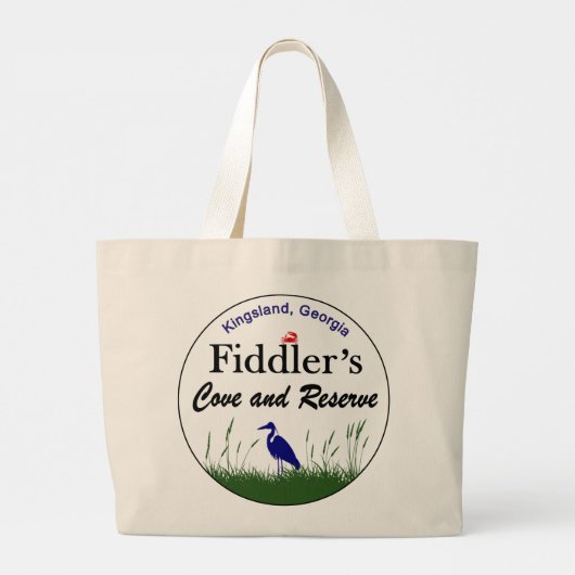 Fiddler-Tote-Tasche Jumbo Stoffbeutel (Rückseite)