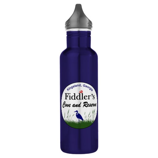 Fiddler-Wasserflasche (Farbe auswählen) Edelstahlflasche (Links)
