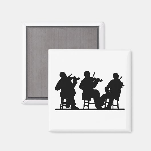 Fiddlers, Fiddle Magnet (Vorderseite/Rückseite)