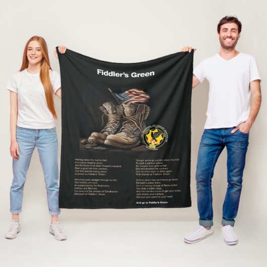 Fiddlers Green Fleece Blanket (Beispiel)
