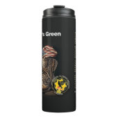 Fiddlers grünes Gedicht Thermal Tumbler Thermosbecher (Vorderseite)