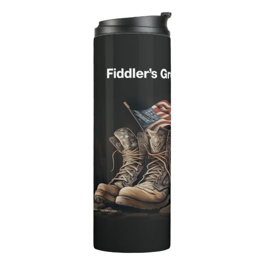 Fiddlers grünes Gedicht Thermal Tumbler Thermosbecher (Nach links gedreht)