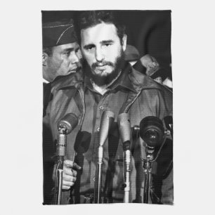Fidel Castro 1959 Küchentuch