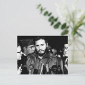 Fidel Castro 1959 Postkarte (Stehend Vorderseite)