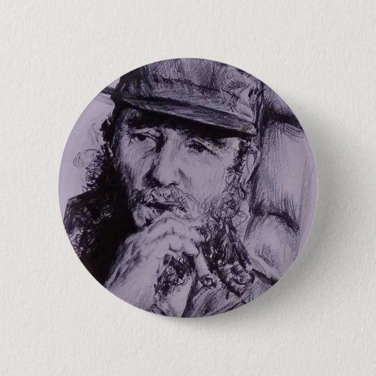 Fidel Castro Button (Vorderseite)