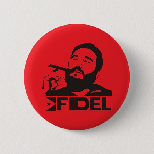 Fidel Castro Button (Vorderseite)