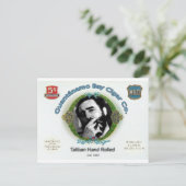 Fidel Castro Guantanamo Bay Cuba Cigar Company Postkarte (Stehend Vorderseite)