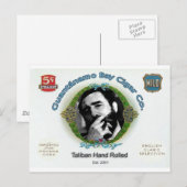 Fidel Castro Guantanamo Bay Cuba Cigar Company Postkarte (Vorne/Hinten)