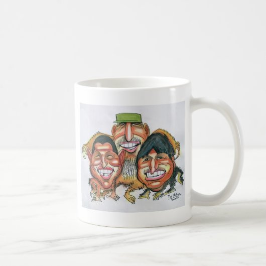 Fidel Castro, Hugo Chavez, evo Moral Kaffeetasse (Rechts)