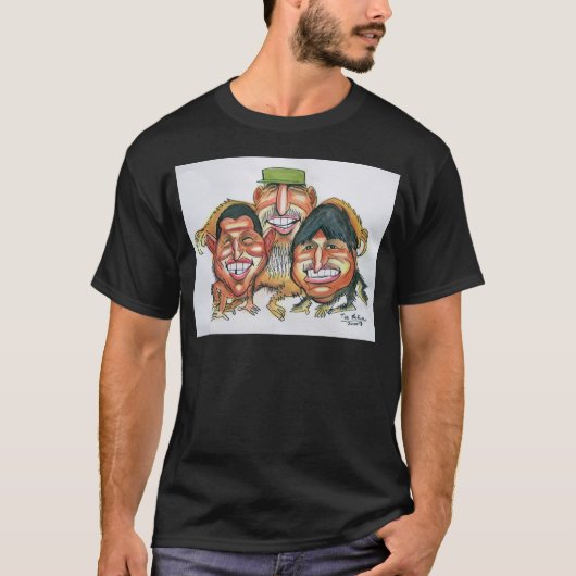 Fidel Castro, Hugo Chavez, evo Moral T-Shirt (Vorderseite)