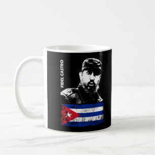 Fidel Castro Kuba Revolution Kubanische Flagge Kaffeetasse