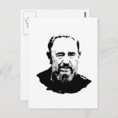 Fidel Castro Postkarte (Vorne/Hinten)