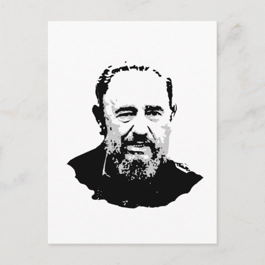 Fidel Castro Postkarte (Vorderseite)