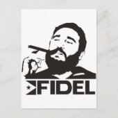 Fidel Castro Postkarte (Vorderseite)