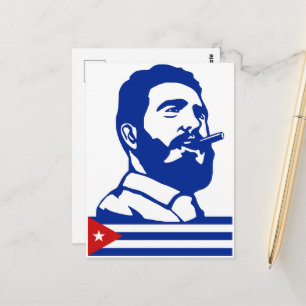 Fidel Castro, Presidenz, Revolution, Kuba, Havanna Postkarte