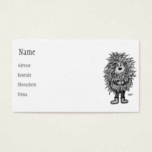 Fidel der kleine Wald Goblin (Vorderseite)