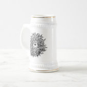 Fidel der kleine Wald Goblin Bierglas (Vorderseite Links)
