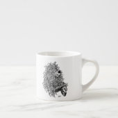 Fidel der kleine Wald Goblin Espressotasse (Rechts)
