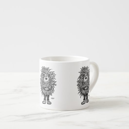 Fidel der kleine Wald Goblin Espressotasse (Vorderseite Rechts)