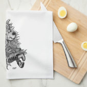 Fidel der kleine Wald Goblin Handtuch (Viertel Falte)
