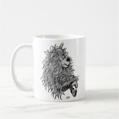 Fidel der kleine Wald Goblin Kaffeetasse (Links)