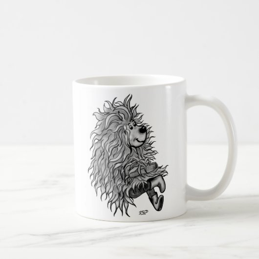Fidel der kleine Wald Goblin Kaffeetasse (Rechts)
