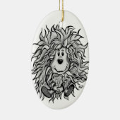 Fidel der kleine Wald Goblin Keramikornament (Rechts)