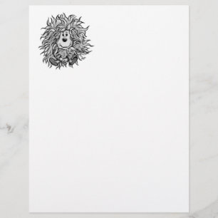 Fidel der kleine Wald Goblin Letterhead Briefbogen