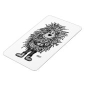 Fidel der kleine Wald Goblin Magnet (Linke Seite)
