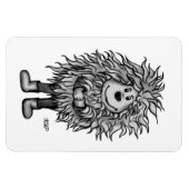 Fidel der kleine Wald Goblin Magnet (Horizontal)