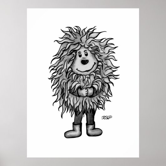 Fidel der kleine Wald Goblin Poster (Vorne)
