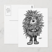 Fidel der kleine Wald Goblin Postkarte (Vorne/Hinten)