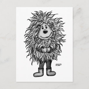Fidel der kleine Wald Goblin Postkarte