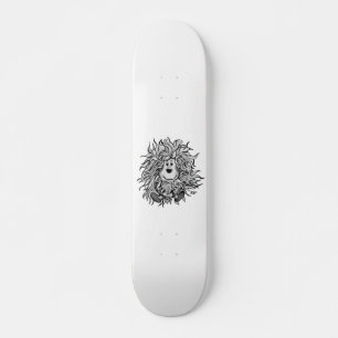 Fidel der kleine Wald Goblin Skateboard
