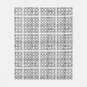 Fidel Fleecedecke (Vorderseite)