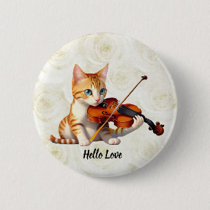 Fidel Kitty Button