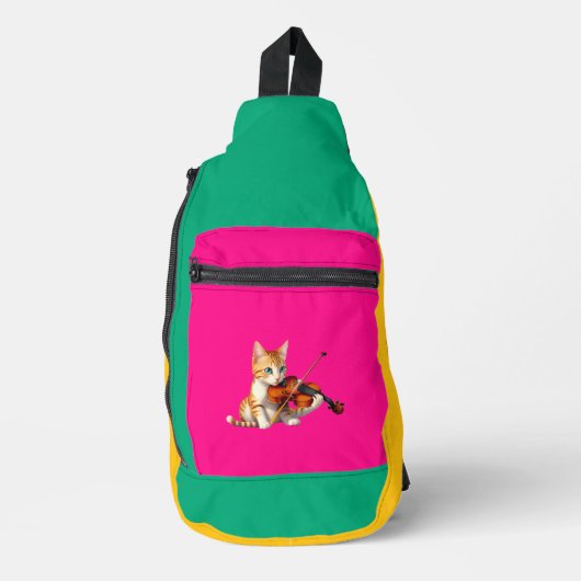 Fidel Kitty Crossbody Bag (Vorderseite)