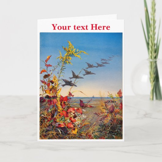 Fidelia Bridges Danke-Card Dankeskarte (Vorderseite)