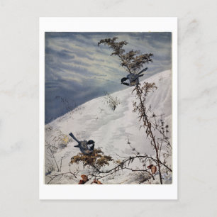 Fidelia Bridges Feiertagspostkarte