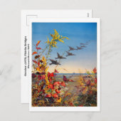 Fidelia Bridges Feiertagspostkarte (Vorne/Hinten)