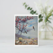 Fidelia Bridges Feiertagspostkarte (Stehend Vorderseite)