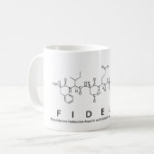 Fidelis-Peptidname-Tasse Kaffeetasse (Vorderseite Links)