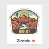 Fidelity, Illinois Aufkleber (Blatt)
