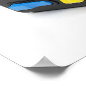 Fidget Cube Stress Toy Poster (Ecke)