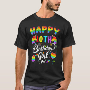 Fidget Pop It Birthday Happy 10. Geburtstag Girl P T-Shirt